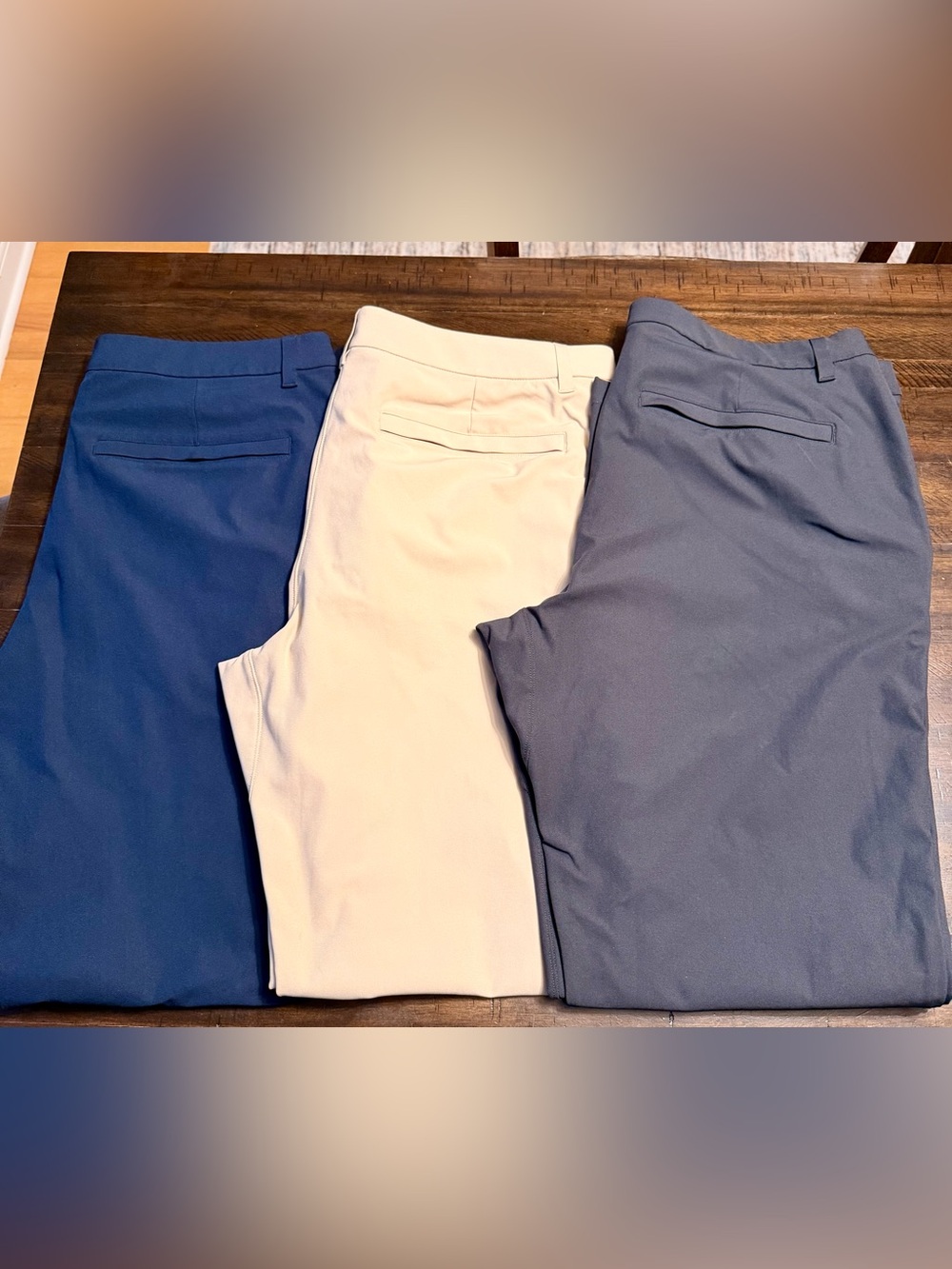 Lululemon ABC Classic-Fit Trouser – Warpstreme | 38W x 34L | 3-Pair Collection